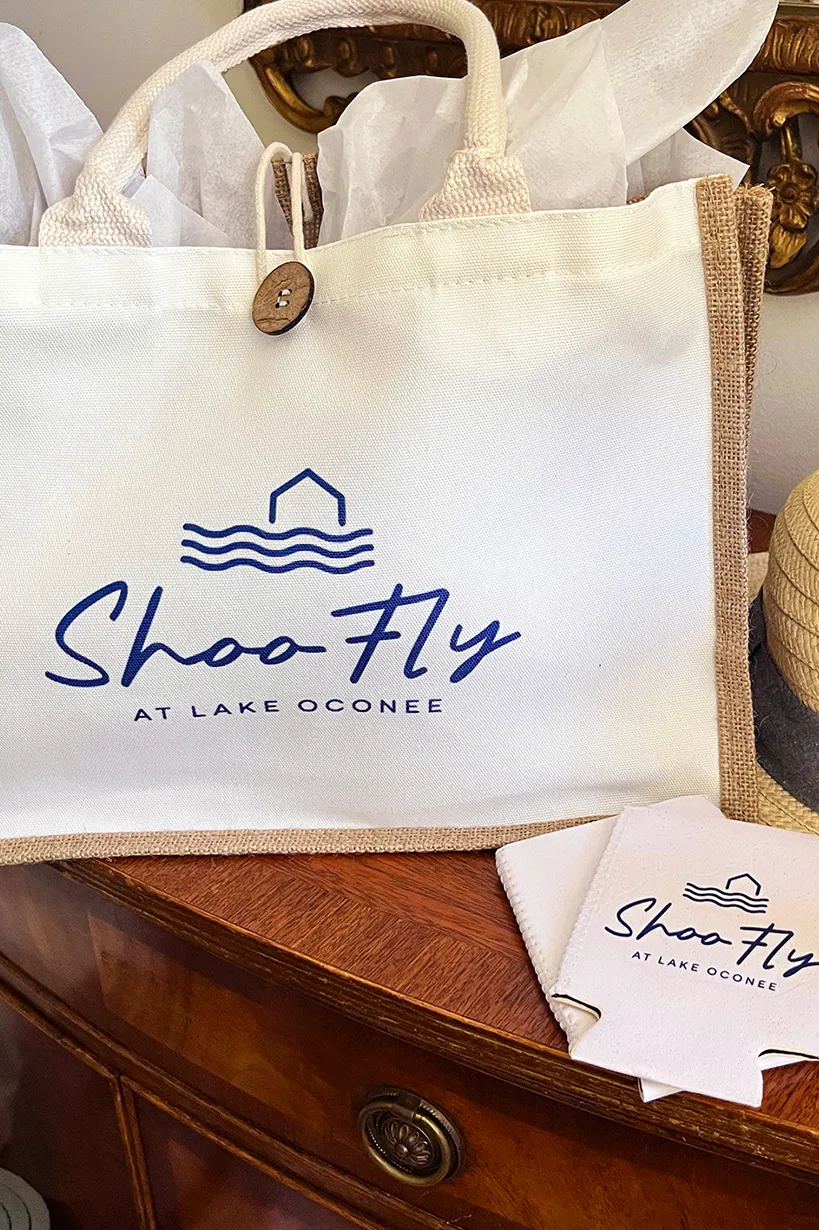 Shoo Fly branded bags