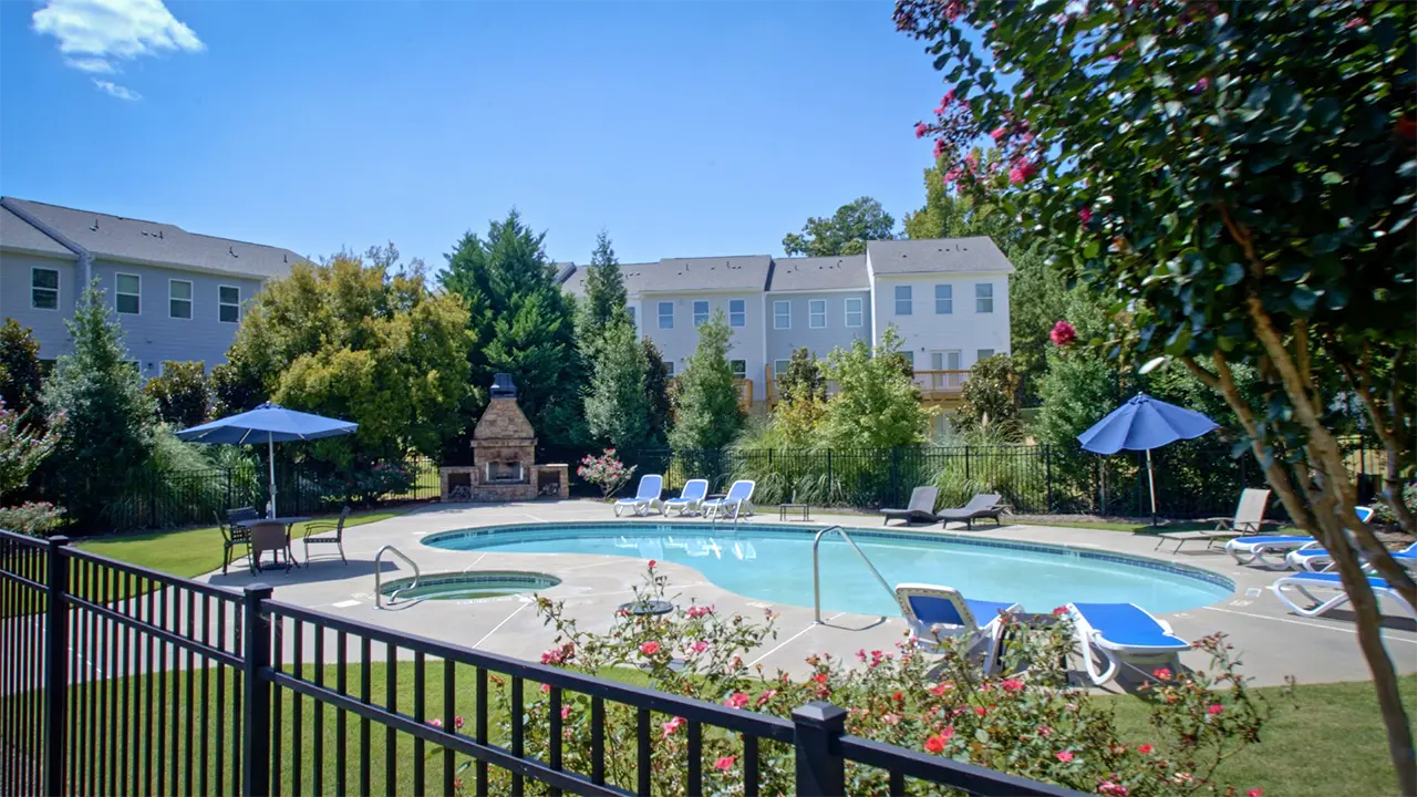 The pool at Shoo Fly at Lake Oconee